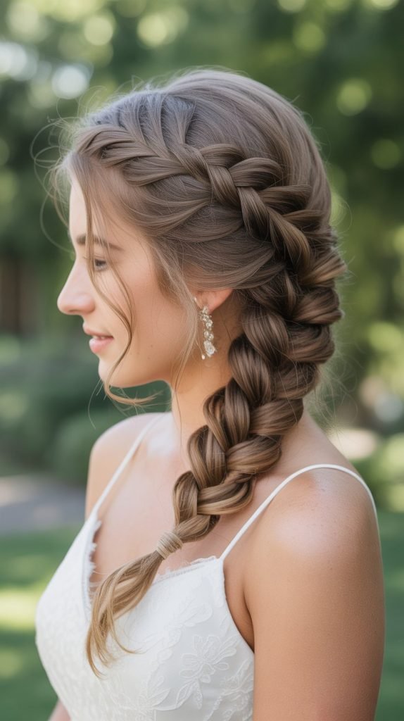 23. Braided Side Sweep