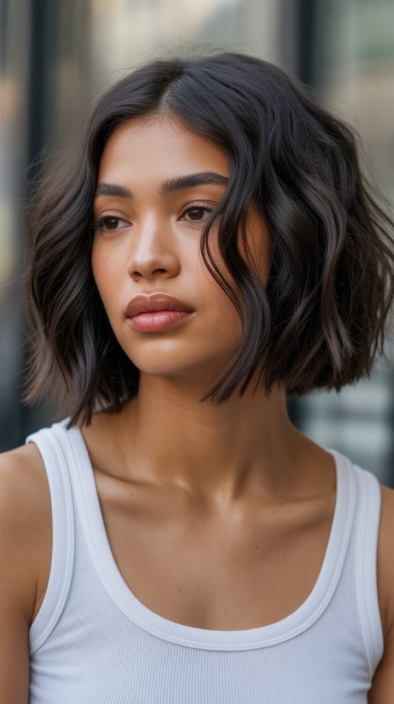 Textured Ends Bob with Soft Definition