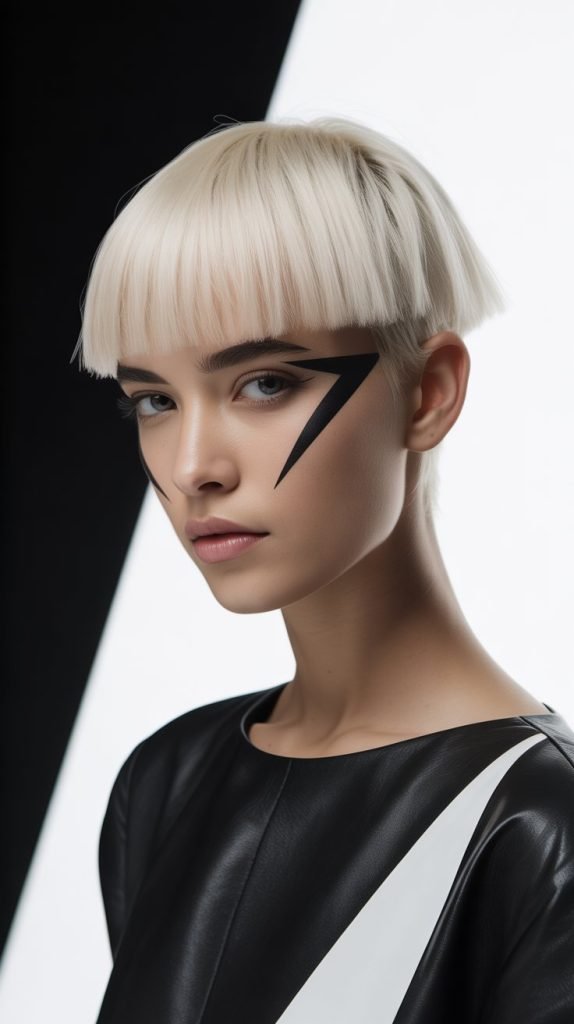 Blunt Bob with Micro Bangs