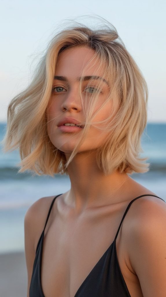 Textured Lob (Long Bob)