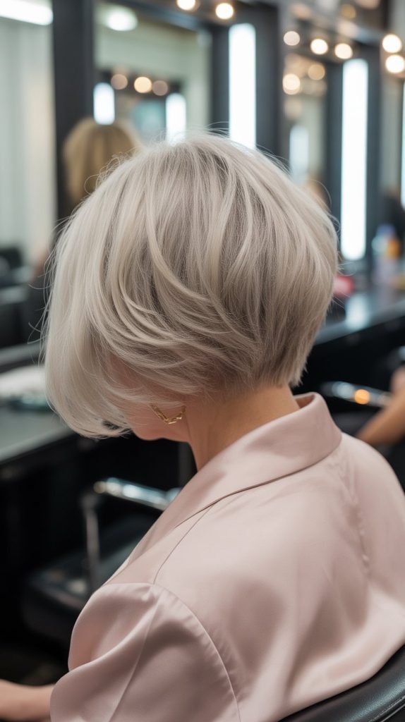 Modern Bob Back View