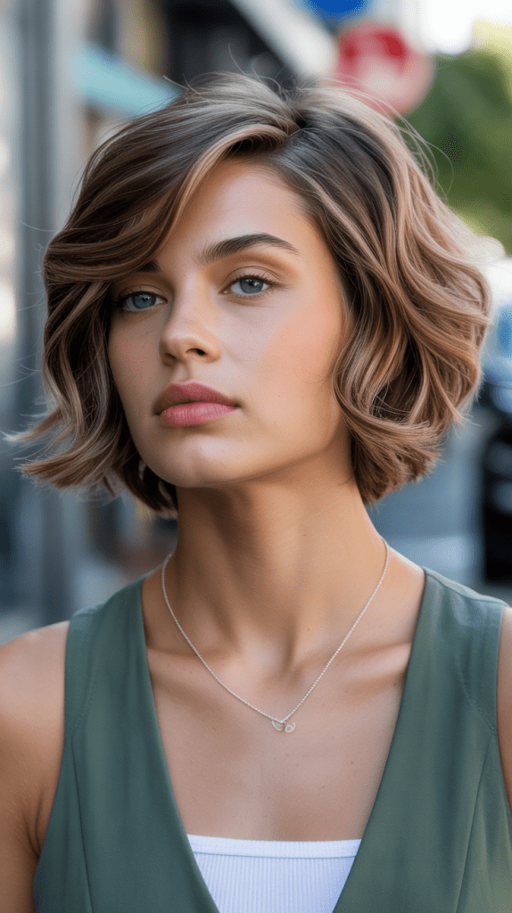Modern Shag-Wave Bob Hybrid