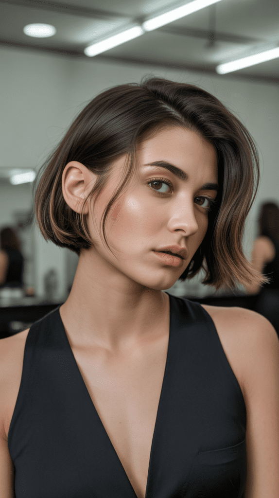 Bob with Soft Undercut