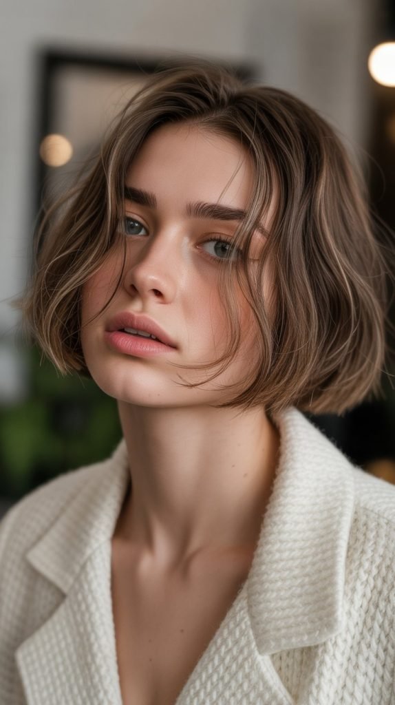 Razor-Cut Bob Style