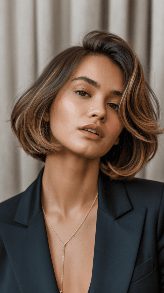 French Bob with Textured Crown