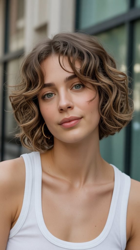Wavy Bob with Enhancing Layers