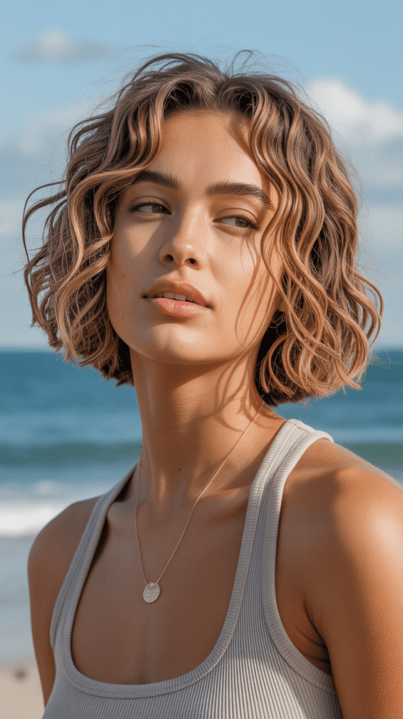 Wavy Short Bob