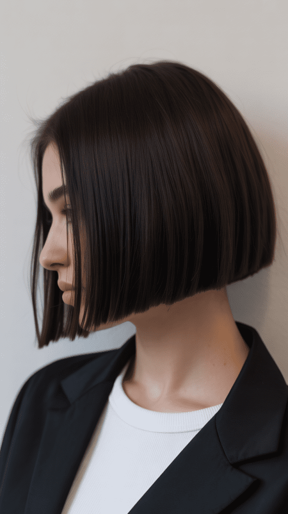 Blunt French Bob Technique