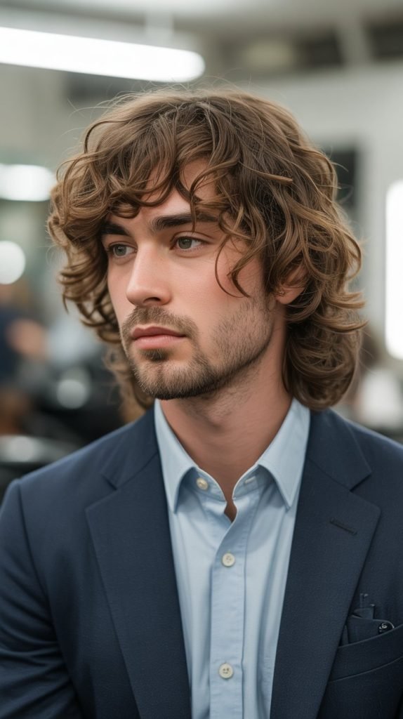 27 Cool Haircuts for Men with Long Curly Hair
