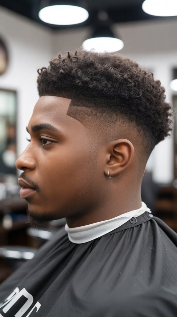 1. The Classic Curly Fade