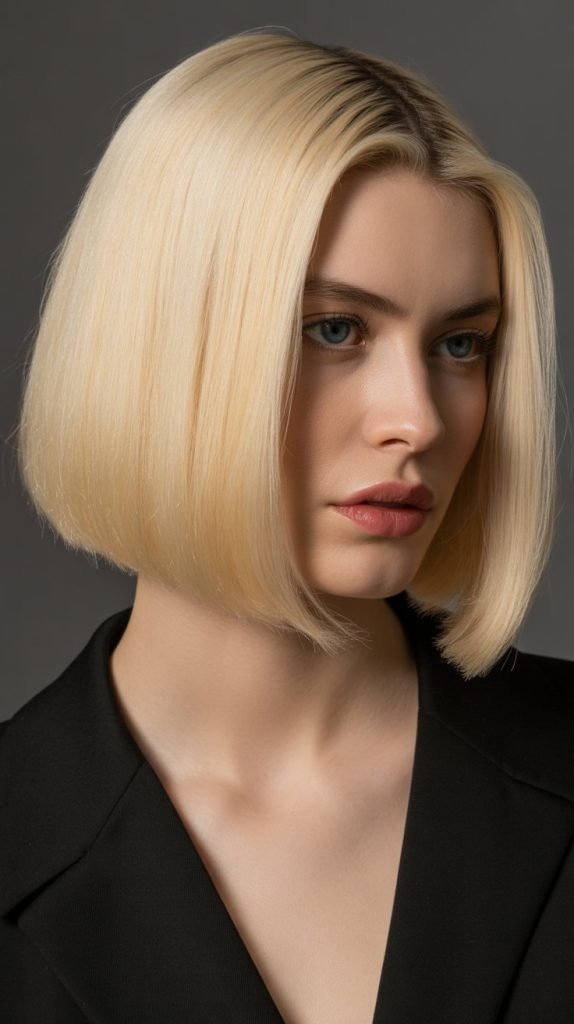  The Classic Sleek Bob