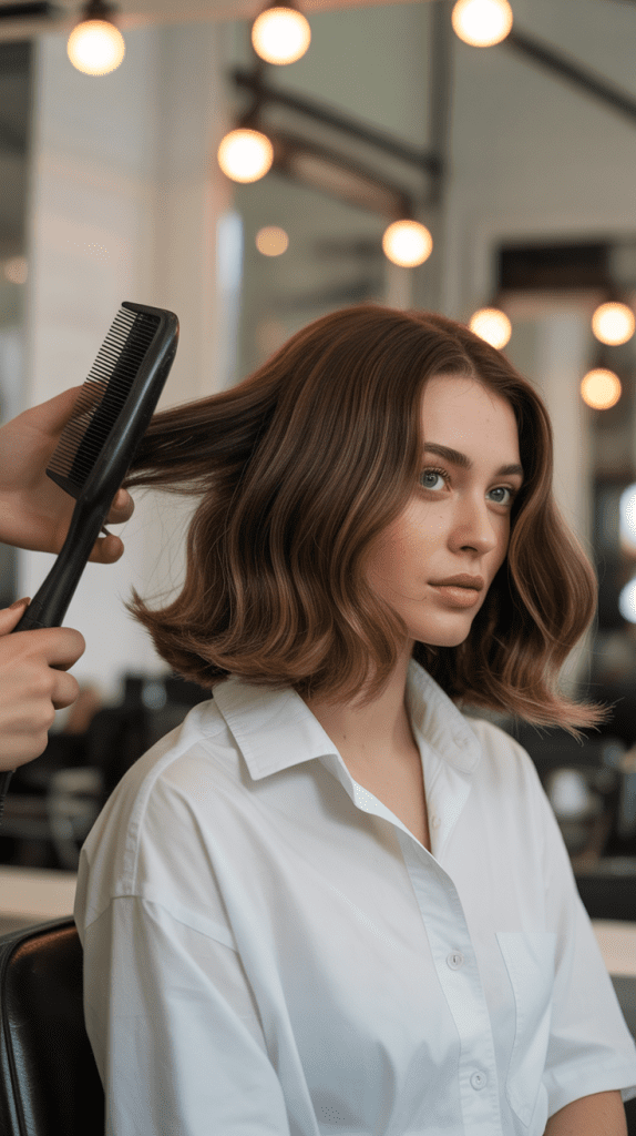 Heat Styling French Bob Methods