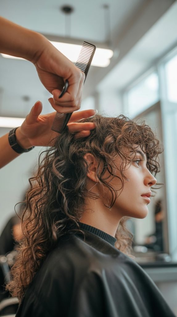  The Dry Cutting Method for Curly Hair Layers