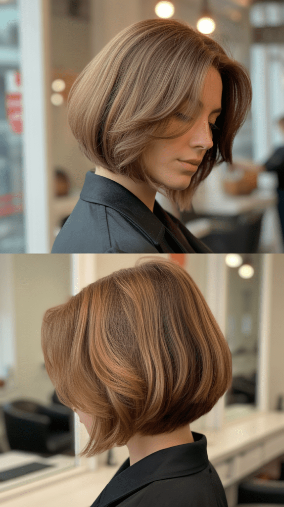  Graduated Layered French Bob