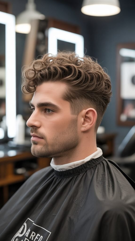 The Classic Curly Quiff