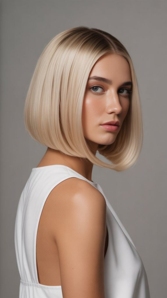 Sleek A-Line Bob