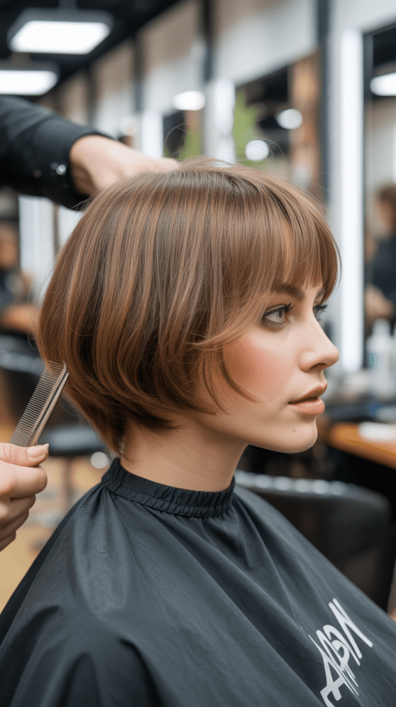 Layered French Bob Maintenance Guide