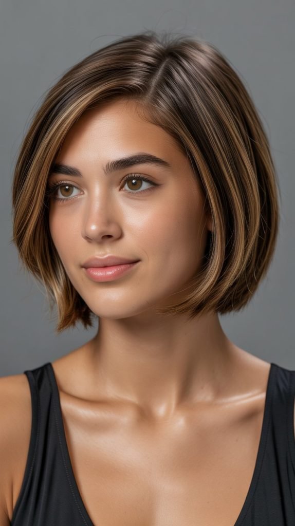Classic Layered Ear-Length Bob