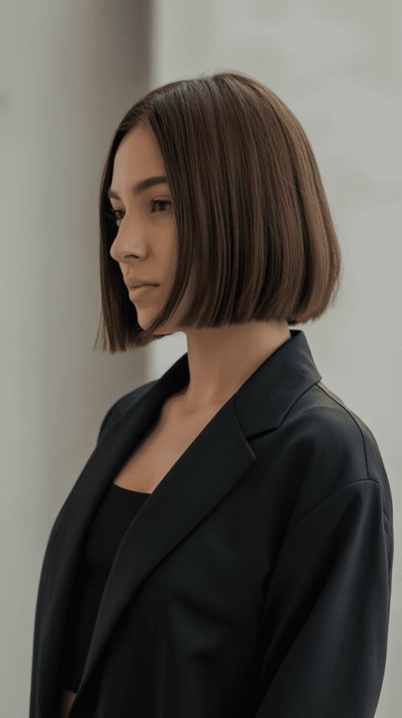 Minimalist Straight Bob