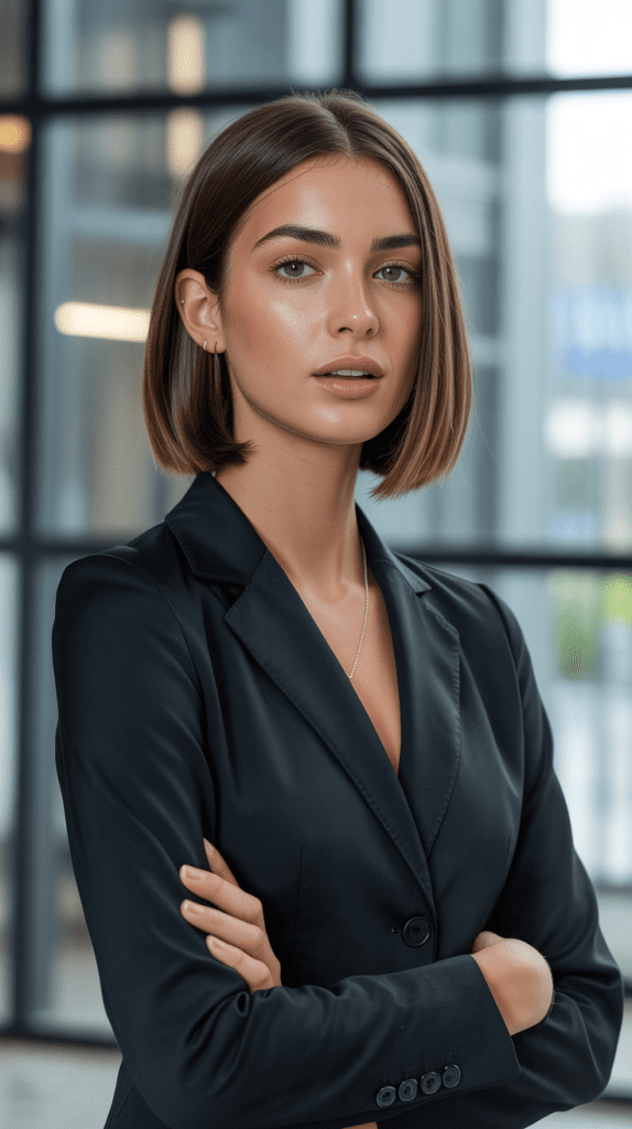 The Classic Straight Bob