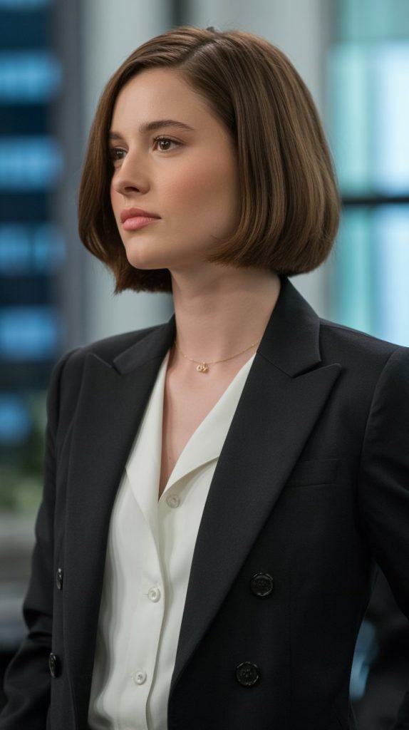 The Chin-Length French Bob