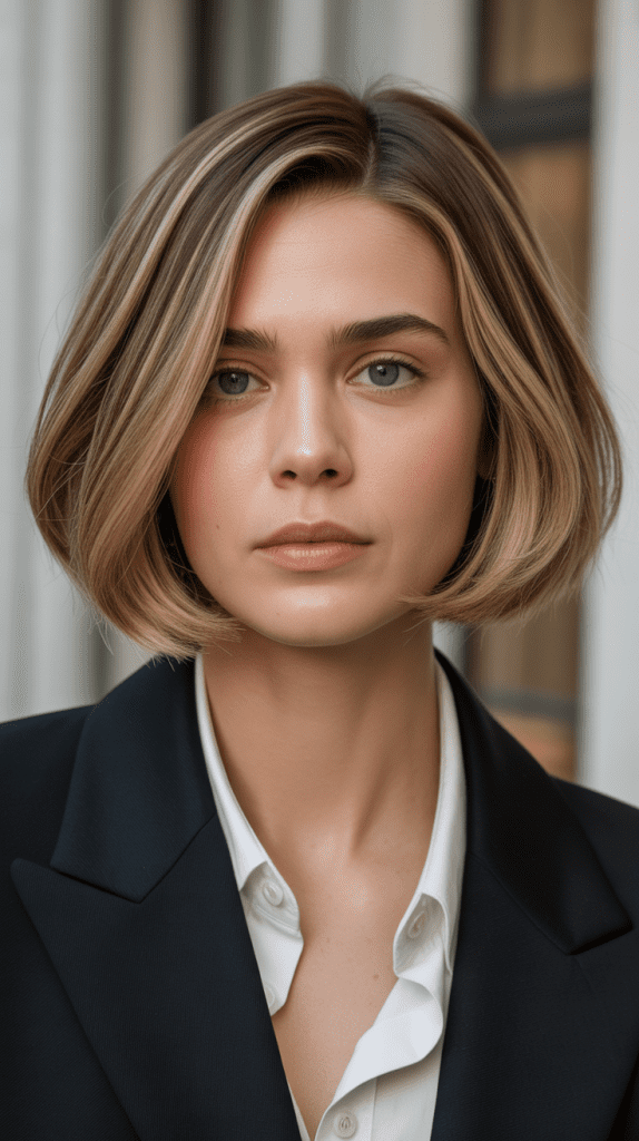  French Bob with Graduated Layers