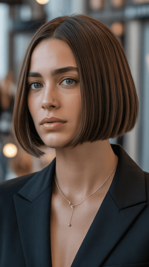 Classic Straight French Bob