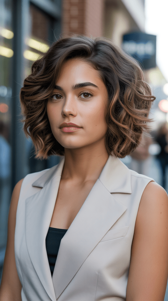 Stacked Angled Bob for Defined Waves