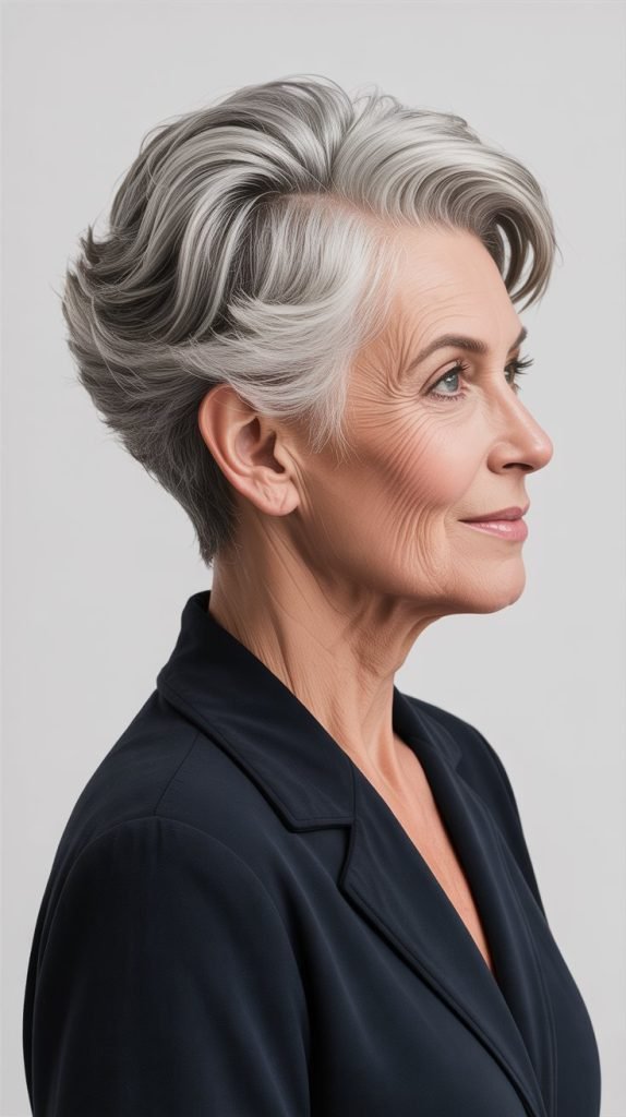 33. Crown-Focused Cut with Tapered Nape