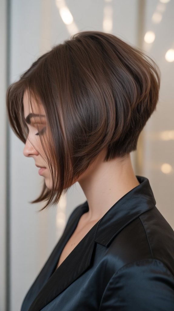 Inverted Layered Blunt Bob