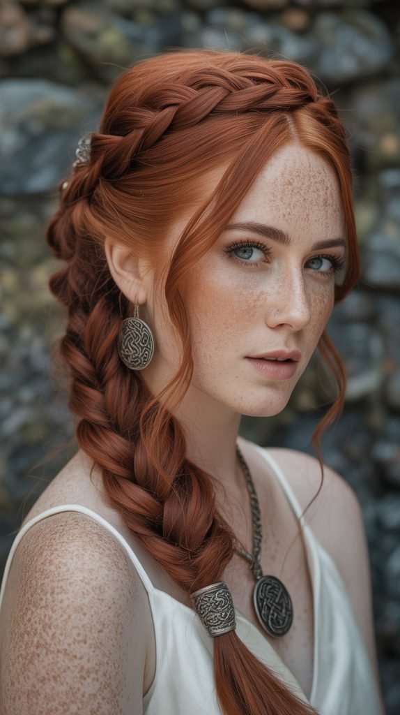 Celtic Knot Braid Chignon