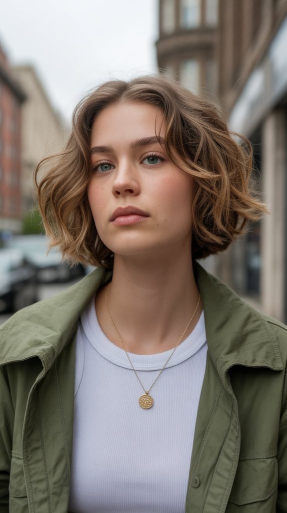  Tousled Wavy Bob