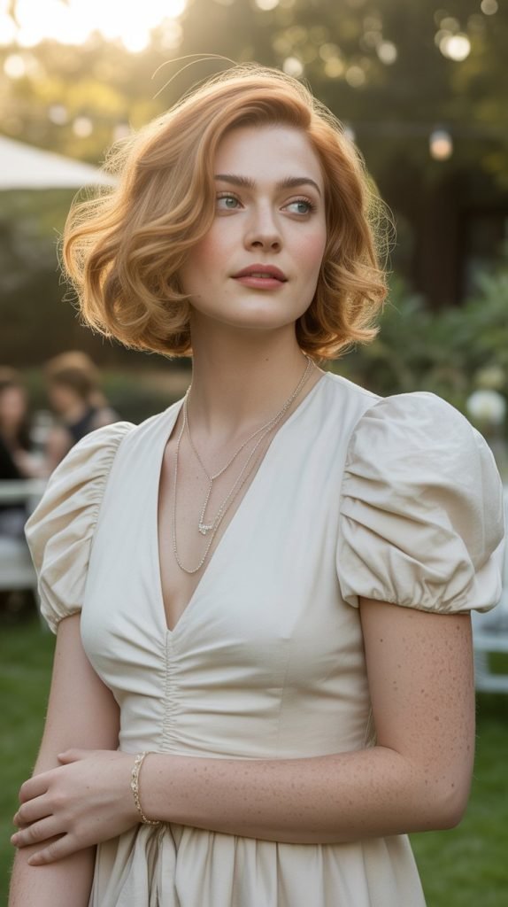  The Romantic French Bob