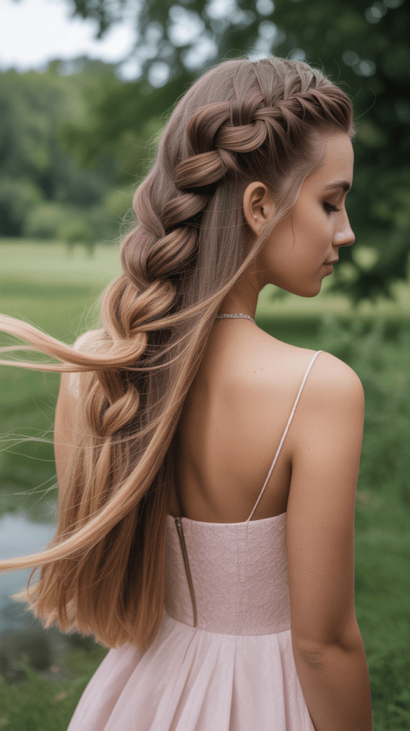 Cascading Waterfall Braid