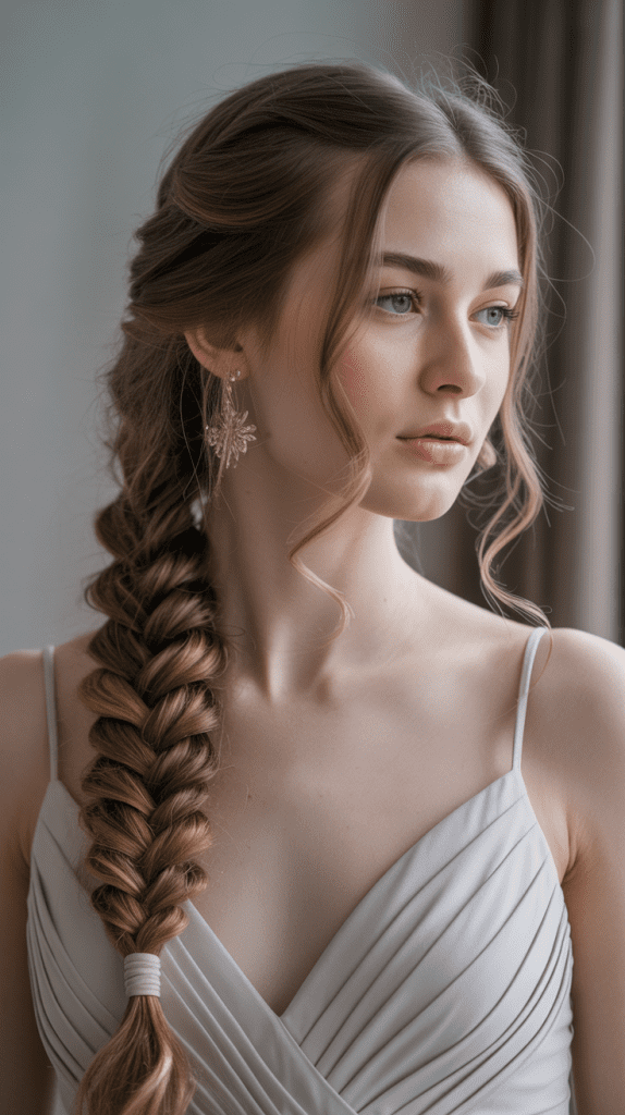 Romantic Loose Fishtail Braid