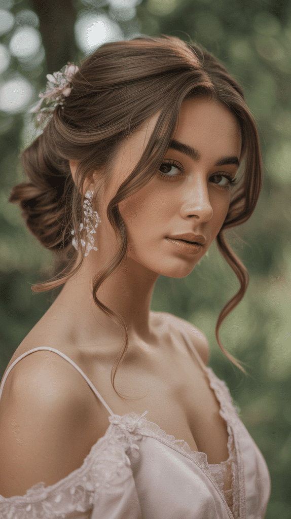Soft Romantic Updo