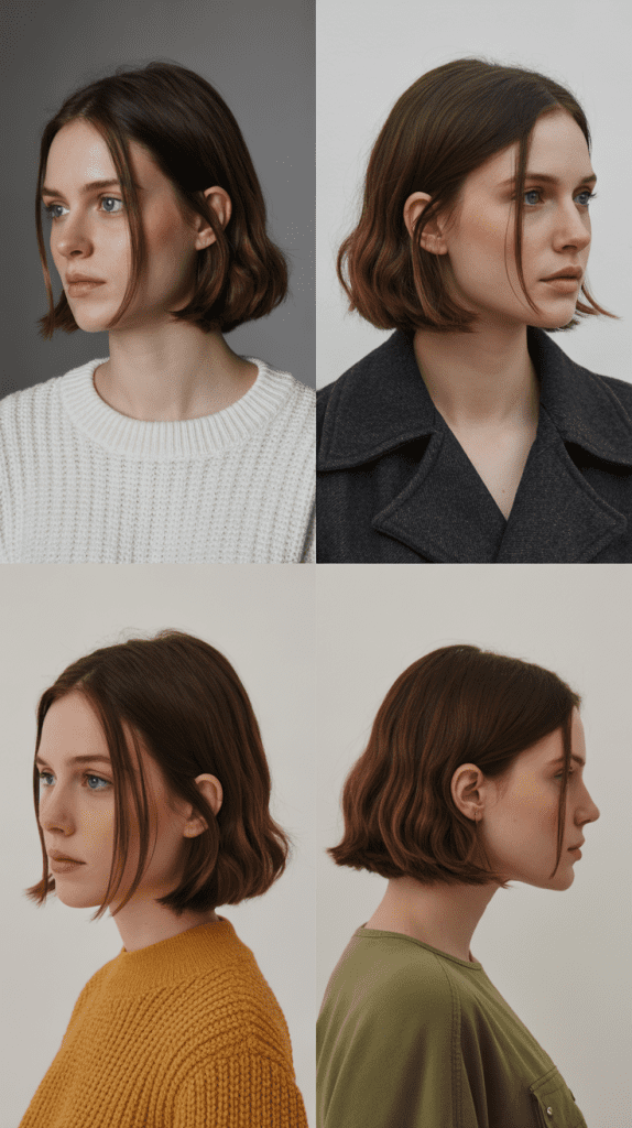 Seasonal Adaptations for Blunt Bobs