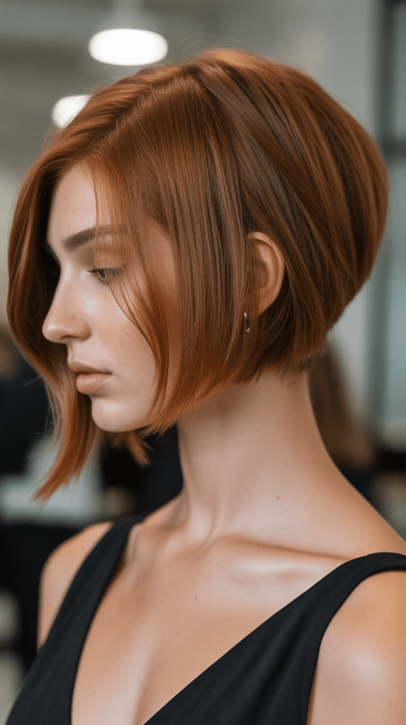 Inverted Layered French Bob