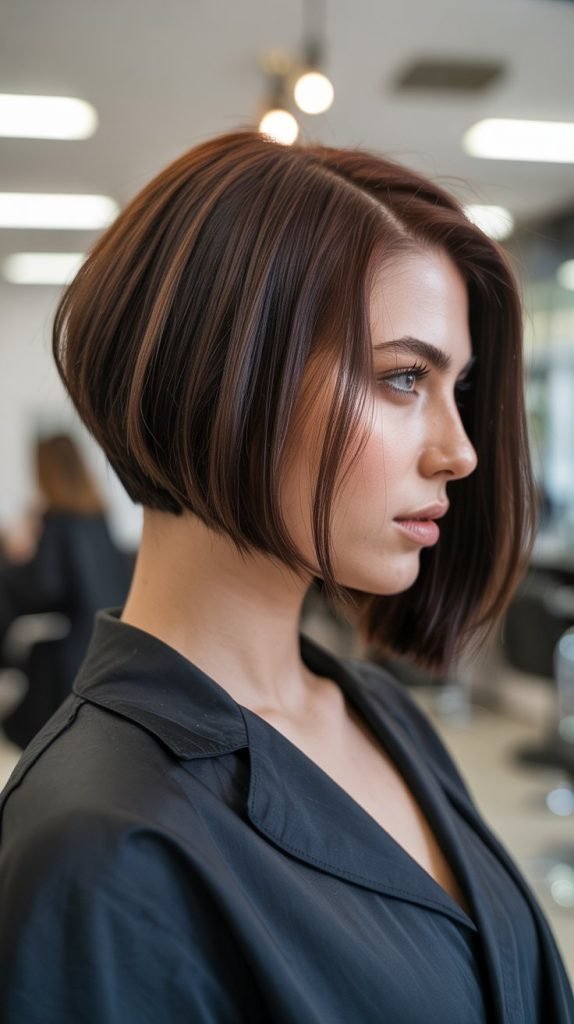 Inverted Bob (A-Line Bob)