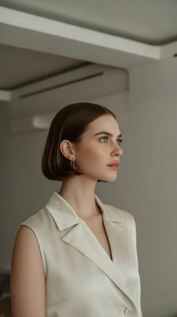 The Minimalist French Bob