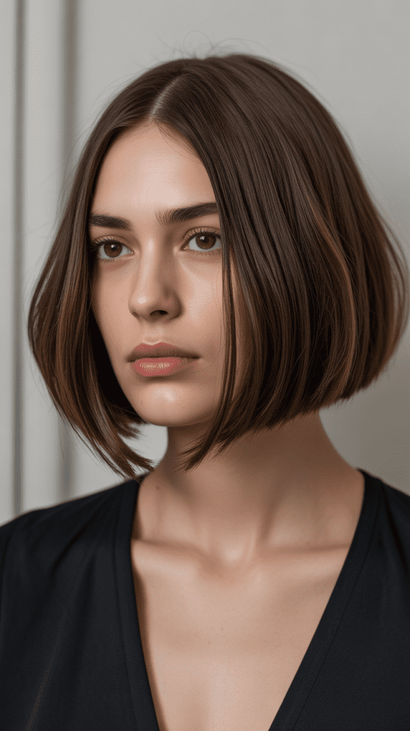 French Bob with Angled Front Pieces