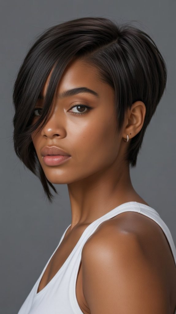 19. Side-Parted Crop