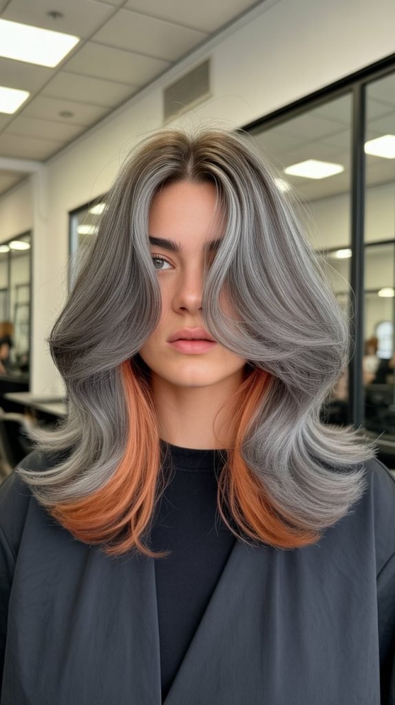 Copper Accent Streaks