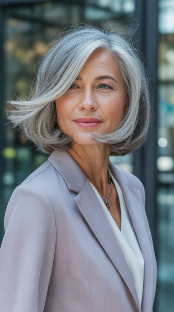 Layered Bob with Movement