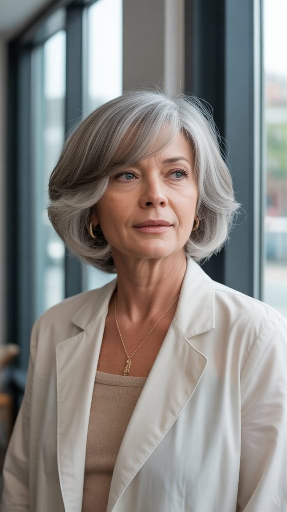 Layered Lob (Long Bob)