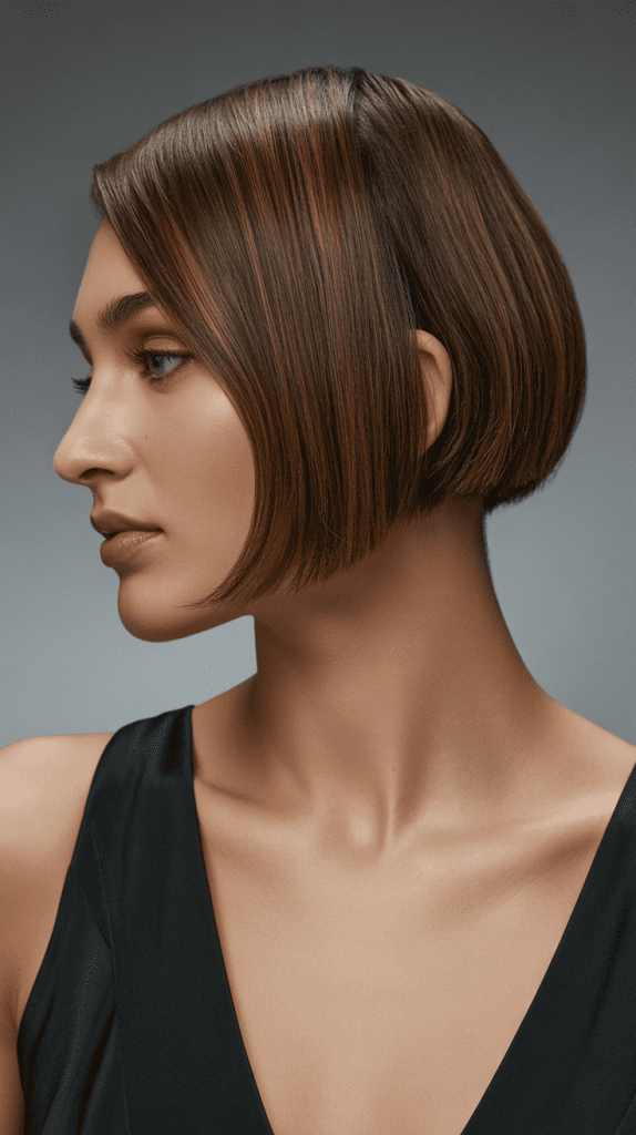 Angled Bob with Shorter Back