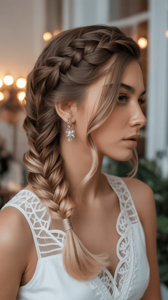 Fishtail Side Braid