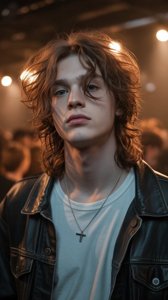 Grunge-Inspired Messy Style