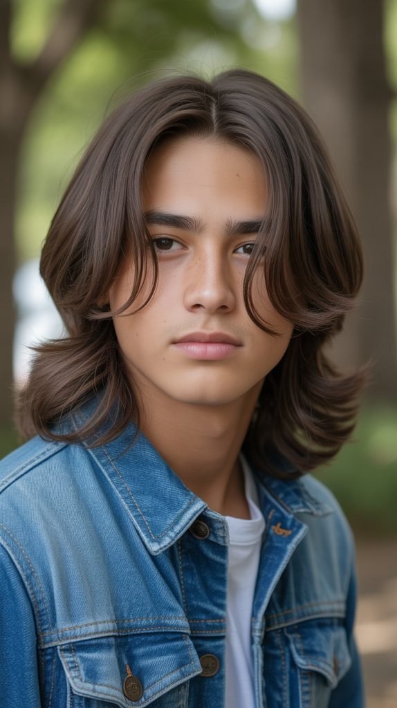 Long Hair with Face-Framing Layers