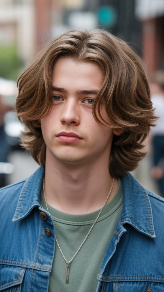 Layered Shoulder-Length Cut